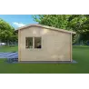 Casa in legno da giardino CAMILLA 6x4.20 44 mm, lato destro