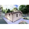 Casa di legno Dalia 5x7 44 mm, fronte lato sinistro