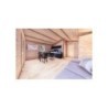 Casa di legno Dalia 5x7 44 mm, interno open space