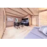 Casa di legno Dalia 5x7 44 mm, interno open space