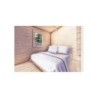 Casa di legno Dalia 5x7 44 mm, interno camera da letto