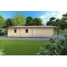 Casa in legno ALMA 6x11 44 mm, lato destro