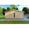 Casa di legno ADELE 8x6 44 mm, lato sinistro