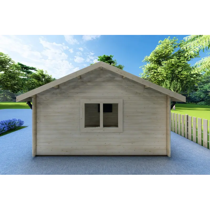 Casa in legno NOEMI 10x6 44 mm, lato destro