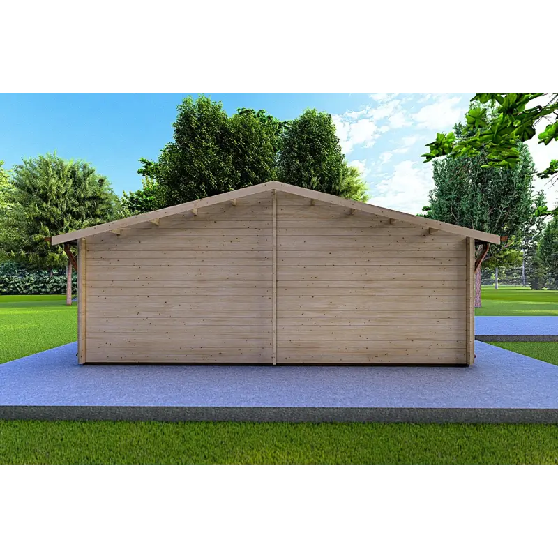 Casa di legno GIADA 10x7.2 44 mm, lato sinistro