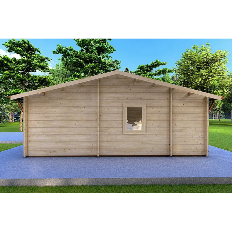 Casa di legno GIADA 10x7.2 44 mm, lato destro
