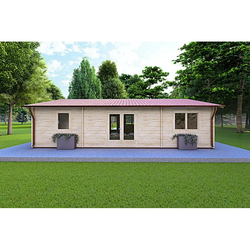 Casa di legno GIADA 10x7.2 44 mm, retro