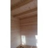 Casetta in legno AZZURRA 5x3 44 mm, realizzazione interno