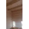 Casetta in legno AZZURRA 5x3 44 mm, realizzazione interno