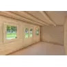 Casetta in legno AZZURRA 5x3 44 mm, interno