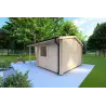 Casa in legno da giardino SONIA 5x4 44 mm, lato destro