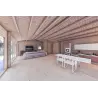 Casa di legno AUGUSTA 8x6 44 mm, interno ufficio