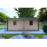 Casa di legno IRMA 6x6 44 mm, lato destro
