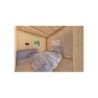 Casa di legno IRMA 6x6 44 mm, interno camera da letto