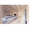 Casa di legno DALIA 6x8 44 mm, interno open space