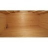 Casetta da giardino LELLA 5x5 44 mm, realizzazione interno
