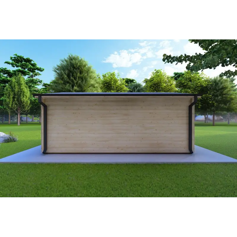 Casetta in legno SONIA 6x4 44 mm, retro