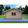 Casa di legno coibentata NOEMI 10x6 44/100/44 mm, lato destro