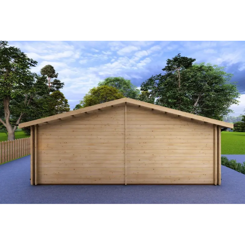 Casa coibentata in legno GIADA 10x7.20 44/100/44 mm, lato sinistro