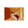 Casa coibentata in legno GIADA 10x7.20 44/100/44 mm, interno camera da letto