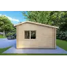 Case in legno coibentata CAMILLA 6x4.2 44/100/44 mm, lato destro