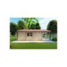 Casa in legno PERLA 6x6 44 mm, lato sinistro