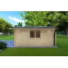 Casa in legno da giardino ANITA 5x4 44mm, lato destro