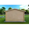 Casa in legno da giardino ANITA 5x4 44mm, retro