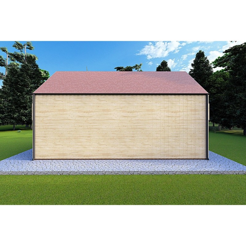 Casa coibentata stile moderno PENELOPE 98 m² 44/80/30/40, lato sinistro