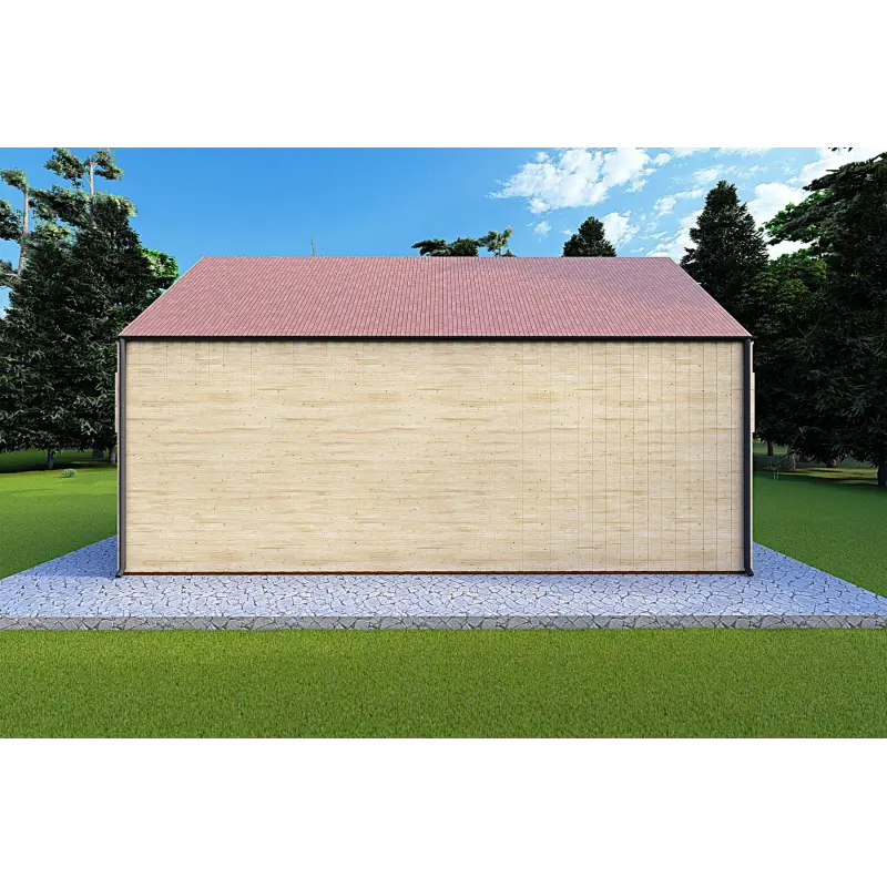 Casa coibentata stile moderno PENELOPE 98 m² 44/80/30/40, lato sinistro