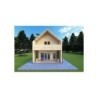 Casa coibentata stile moderno PENELOPE 98 m² 44/80/30/40, retro