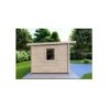 Casa in legno da giardino ILARIA 3x3 44mm, lato sinistro