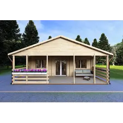 Casa abitabile 116 m² FIRENZE 44/140/44 mm, vista frontale