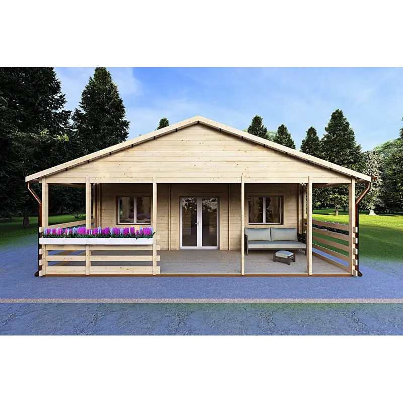 Casa abitabile 116 m² FIRENZE 44/140/44 mm, vista frontale