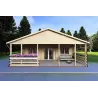 Casa abitabile 116 m² FIRENZE 44/140/44 mm, vista frontale
