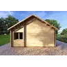 Casa prefabbricata 95 m² AGNESE 44/140/44 mm, lato sinistro