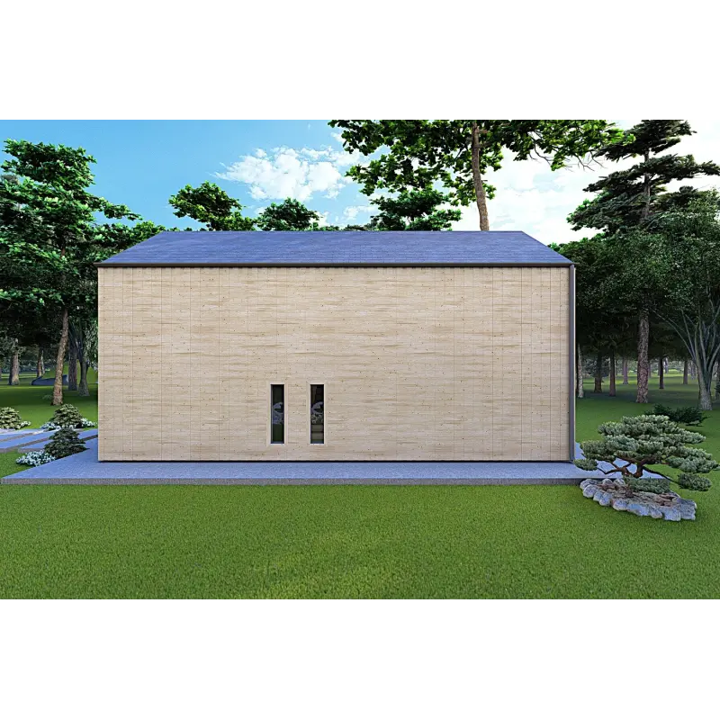 Casa abitabile bifamiliare CALIPSO 12x6 44/100/30/40 mm, lato sinistro