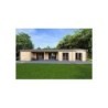 Casa prefabbricata in legno con garage CLOE 114 m² 44/140/44 mm, retro