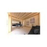 Casa in legno prefabbricata con doppia veranda NAUSICAA 98 m² 70/100/30/40 mm, interno