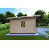 Casetta da giardino GLORIA 5.2x4.2 44mm, lato sinistro