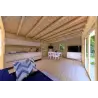Casetta da giardino GLORIA 5.2x4.2 44mm, interno