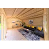 Casetta da giardino JESSICA 4x5, 44mm, interno