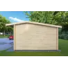 Casetta in legno AZZURRA 5x4 44mm, lato destro