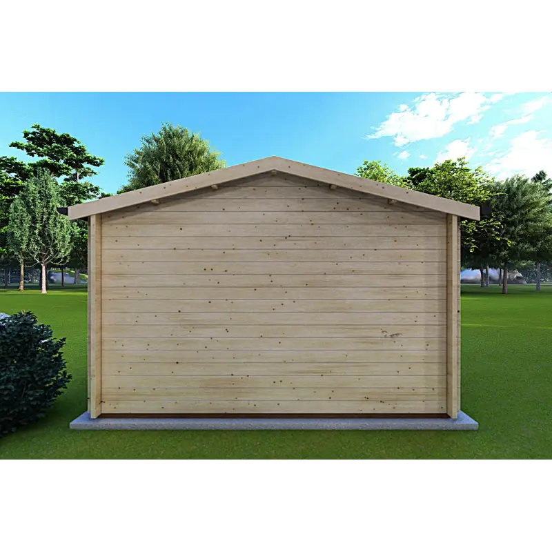 Casetta in legno ANNA 4x6 44mm, retro