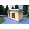 Casetta in legno EMILY 5x3 44mm, fronte lato destro