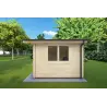 Casetta in legno LELLA 4x4 44mm, lato destro