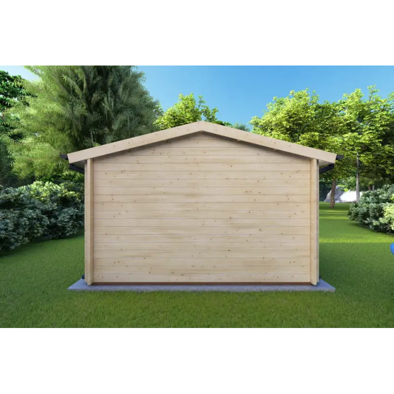 Casetta in legno LELLA 4x4 44mm, retro