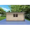 Casa in legno da giardino LELLA 4x6 44mm, lato destro