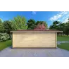 Casa in legno da giardino LELLA 5x6 44mm, lato sinistro