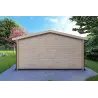 Casa in legno da giardino LELLA 5x6 44mm, retro